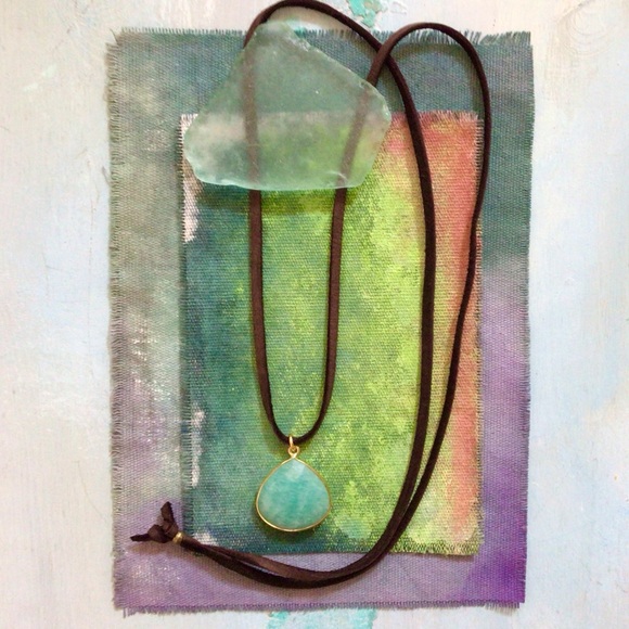 Amazonite Necklace Sundance Charm - Picture 12 of 14